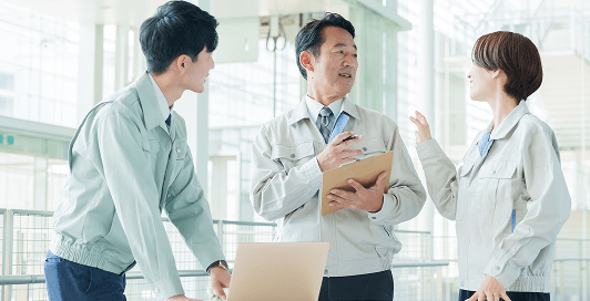 元々希望していた業界、職種から本人の強みを活かせる業務へ視野を広げて入社を決断!